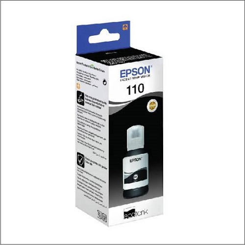 110 XL Epson EcoTank 110 XL Black Ink Bottle 120ml | NeoTech ICT Hub - Image 1