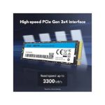 Lexar LNM610 PRO 500GB NVMe SSD M.2 PCIe Gen3 | NeoTech ICT Hub - Image 2