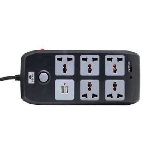 Lightwave 5a 1 LightWave 52U Extension Socket 5-Way+2 USB Fast Charging 2.1A 3M | NeoTech ICT Hub - Image 1