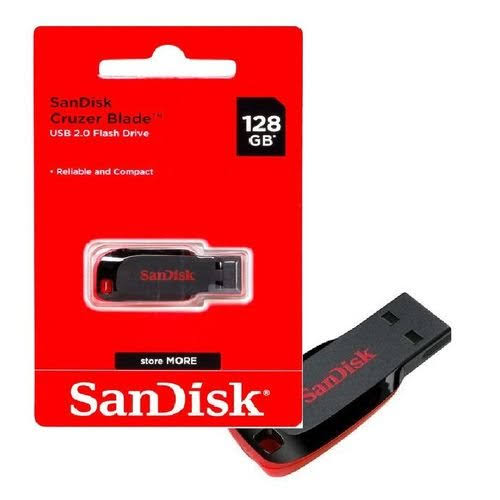 SanDisk 128 FlashDrive SanDisk Cruzer Blade 128GB USB 2.0 Flash Drive | NeoTech ICT Hub - Image 1