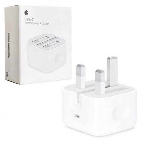 20W B Apple 20W USB-C Power Adapter | Fast & Reliable iPhone Charging | NeoTech ICT Hub - Image 1