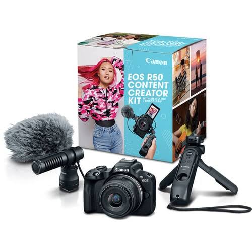 EOS 50 Canon EOS R50 Content Creator Kit | 24.2MP Mirrorless Camera & 4K Video | NeoTech ICT Hub - Image 1