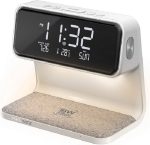 Promate Lumix 15W LED Alarm Clock with Wireless Charger | NeoTech ICT Hub - Image 5