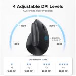 UGREEN MU006 Wireless Mouse | 4000 DPI Ergonomic Silent Click | NeoTech ICT Hub - Image 3