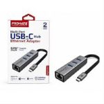 Promate GIGAHUB-C Multi-Port USB-C Hub | 5Gbps USB 3.0 + Gigabit Ethernet | NeoTech ICT Hub