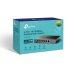 TP-Link TL-SF1006P 6-Port 10/100Mbps Switch with 4-Port PoE+ | NeoTech ICT Hub