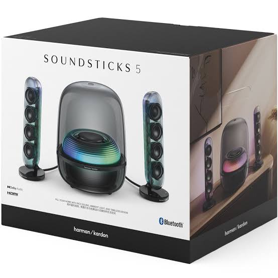 Soundstick 5 3 Harman Kardon SoundSticks 5 Wireless Desktop Speaker System | Premium Sound | NeoTech ICT Hub - Image 1
