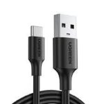 UGREEN US287 USB-A to USB-C 3A Fast Charging Cable 2m | Black | NeoTech ICT Hub