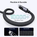 UGREEN L509 Uno Robot USB-C to USB-C 100W Cable 1M | NeoTech ICT Hub - Image 2