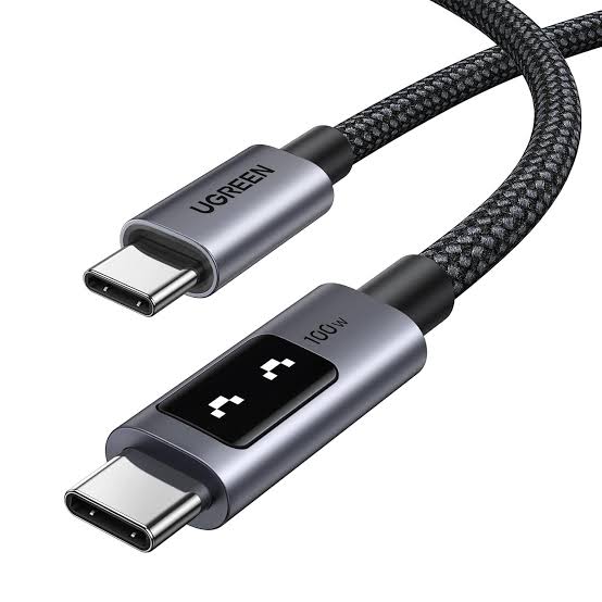 Uno c to c UGREEN L509 Uno Robot USB-C to USB-C 100W Cable 1M | NeoTech ICT Hub - Image 1