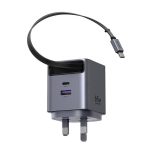 UGREEN 65W Nexode Pro GaN Charger X615 | Retractable Cable | NeoTech ICT Hub - Image 2