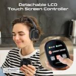 Promate VuTune Hybrid ANC Headphones | HD Audio & LCD Touch Controller | NeoTech ICT Hub - Image 3