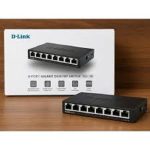 D-Link DGS-108/B 8-Port Gigabit Switch | Metal | NeoTech ICT Hub