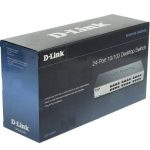 D-Link DES-1024D 24-Port 10/100Mbps Switch | Unmanaged | NeoTech ICT Hub