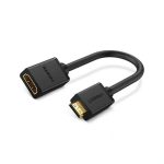 UGREEN Mini HDMI Male to HDMI Female Adapter Cable 22cm | High-Speed HDMI Extension | NeoTech ICT Hub