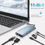 Ugreen CM639 11-in-1 USB-C Multifunction Adapter | USB A 3.2+VGA+USB-C 3.2, 4K HDMI, Gigabit & SD/TF, 3.5mm+PD | NeoTech ICT Hub - Image 4