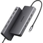Ugreen CM639 11-in-1 USB-C Multifunction Adapter | USB A 3.2+VGA+USB-C 3.2, 4K HDMI, Gigabit & SD/TF, 3.5mm+PD | NeoTech ICT Hub