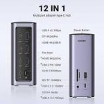 UGREEN CM555 12-in-1 USB-C Docking Station | Triple Display | NeoTech ICT Hub - Image 2