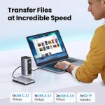 UGREEN CM555 12-in-1 USB-C Docking Station | Triple Display | NeoTech ICT Hub - Image 5