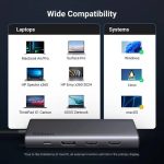 Ugreen CM639 11-in-1 USB-C Multifunction Adapter | USB A 3.2+VGA+USB-C 3.2, 4K HDMI, Gigabit & SD/TF, 3.5mm+PD | NeoTech ICT Hub - Image 5