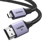 UGREEN Micro HDMI to HDMI 4K Cable 1M | Male to Male | High-Speed HDMI | Black | NeoTech ICT Hub - Image 3