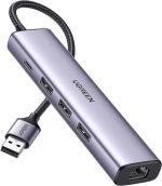 UGREEN USB 3.0 Hub | 3× USB 3.0 + Gigabit RJ45 Ethernet | Type-C Power | NeoTech ICT Hub - Image 4