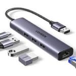 UGREEN USB 3.0 Hub | 3× USB 3.0 + Gigabit RJ45 Ethernet | Type-C Power | NeoTech ICT Hub - Image 5