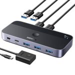 UGREEN 2-in-4-Out USB 3.0 Sharing Switch Box | 4-Port USB Switcher | Easy Device Sharing | NeoTech ICT Hub