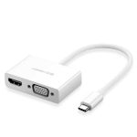 UGREEN MM123 USB-C to HDMI + VGA Adapter | 4K Video | NeoTech ICT Hub