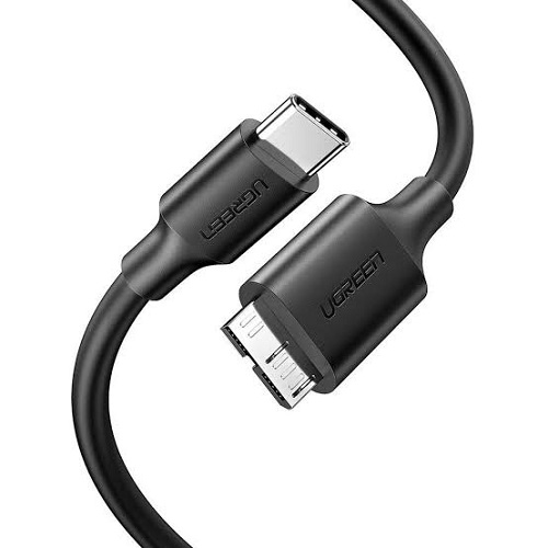 Ugreen USB C - Micro 2 UGREEN US312 USB-C to Micro-B Cable 1M | Fast Data Transfer | NeoTech ICT Hub - Image 1