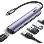 UGREEN CM417 USB-C Hub | 4× USB 3.0 + HDMI Adapter | NeoTech ICT Hub