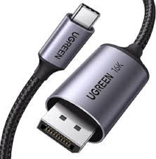 Ugreen USB C to Disp 3 UGREEN USB-C to DisplayPort 1M | High-Speed 8K DisplayPort Cable | NeoTech ICT Hub - Image 1