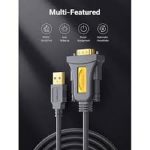 UGREEN USB to DB9 RS-232 Cable 1.5M | Serial Adapter | NeoTech ICT Hub - Image 2