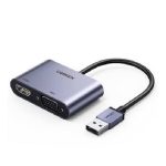 UGREEN USB 3.0 to HDMI + VGA Converter | Dual Display Adapter | NeoTech ICT Hub